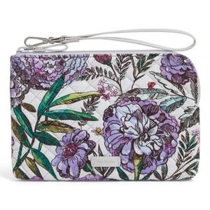 Vera Bradley | Lavender Meadow Pouch Wristlet